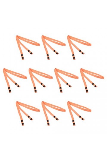 sourcing map Lunettes Support Sangle Cordon, 10Pcs 24" Lunettes Soleil Ficelle Sangle Autour Cou Lunettes Chaîne Chapeau Sang