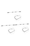 Angoily 3 Pièces Sangle De Lunettes Réglable Réglable Lunettes Sangle Lunettes Pour Femmes Cordon De Lunettes Chaîne De Lunet