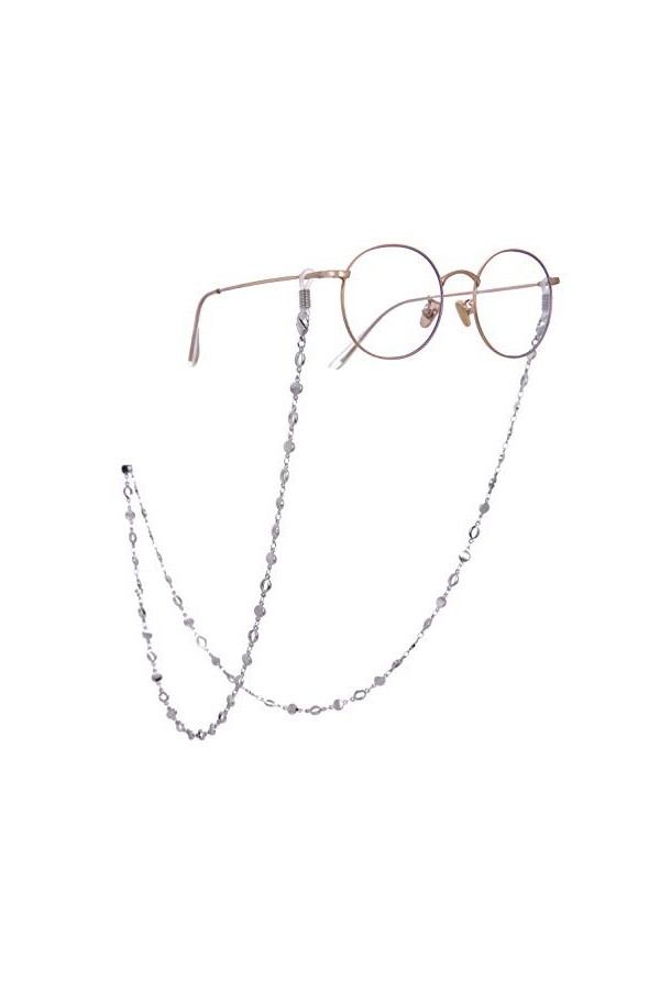 cooltime Chaîne de lunettes avec lettre O pour homme et femme M
