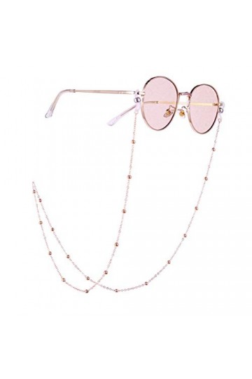 Support De Sangle De Lunettes De Soleil Chaîne De Collier De Perles Lanière De Cordons De Verre De Lecture Accessoires Pour F