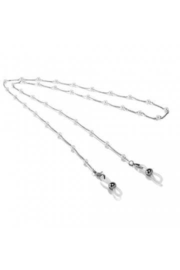 XTYPE Chaînes de lunettes Cordon de lunettes pour femmes Perles simples Anti-perte Cordon élégant Cordon de lunettes à œil Ch
