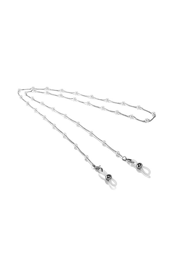 XTYPE Chaînes de lunettes Cordon de lunettes pour femmes Perles simples Anti-perte Cordon élégant Cordon de lunettes à œil Ch