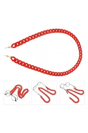 1 Pc Chaîne à Lunettes Couleur Bonbon Colliers à Lunettes Sangle Porte-lunettes Chaîne De Sangle De Lunettes Cordon De Visage
