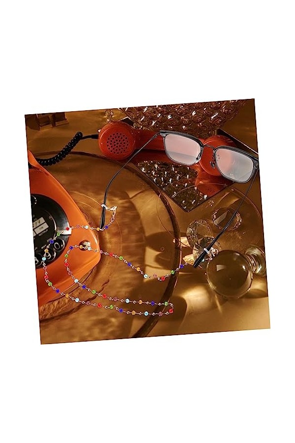 Outanaya Lunettes Lanière Sangle De Lunettes pour Les Femmes Accessoires De Lunettes Porte-Lunettes De Sport Suspendus Chaîne