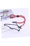 DOITOOL Accessoires De Sport 4 Pièces Ceinture Anti-Perte Lanière Réglable Chaîne Fixe Antidérapante Lunettes Chaînes À Neige