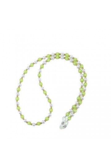 KEMUDO Lanière de lunettes chaînes de lunettes pour femmes vintage perles sangles de lunettes de soleil tendance couleur : v