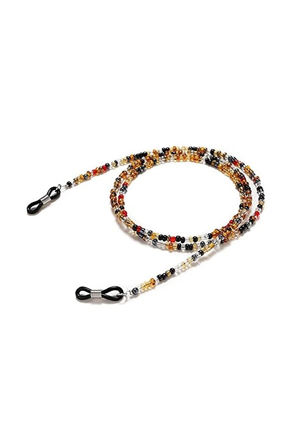 3pcs Lunettes De Vue Chaîne Collier Perle Verres Eeywear Chaîne Collier Lanyard Corde Lunettes Cordes