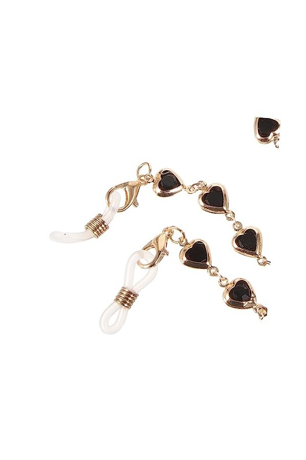 USHOBE Chaînes De Lunettes De Soleil Porte-chaînes De Lunettes Collier Porte-lunettes Porte-collier De Lunettes Pour Femmes S