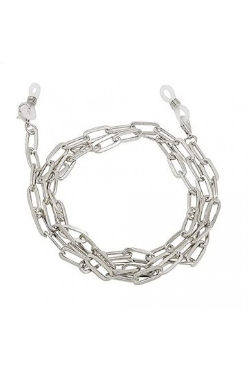 ZORZA Lunettes Longe Lunettes Chaînes for Femmes Simple Alliage Évidé Croix Cou Cordon De Mode Lunettes De Retenue Color : A