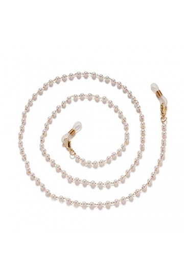 XTYPE Chaînes Sangle de Lunettes for Femmes Perle perlée Masque Facial Longe Lunettes de Mode Cordon Sangles de Lunettes de S