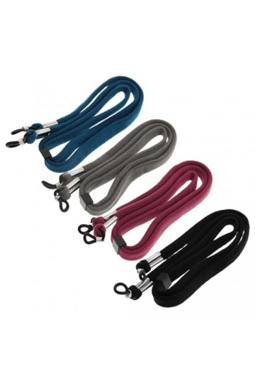 MagiDeal Sangle de lunettes de sport, 4 pièces, porte-lunettes de sport, chaînes de lunettes portables, lanière, retenue de l