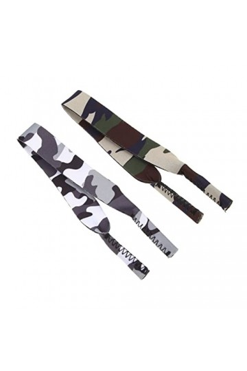 Healifty 2 Pièces Camouflage Lunettes Corde Lunettes De Sport Accessoires dexercice Accessoires De Plein Air Cordon De Cou p