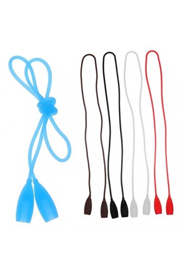 DOITOOL 5 Pièces Silicone Lunettes Sangle Lunettes De Soleil Sangle Lunettes Réglable Lunettes Sangle Lunettes Sangle Sport S