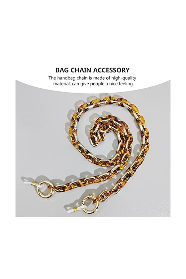 SOIMISS 1 Pc Chaîne De Sac Acrylique à Main Chaîne Remplacement Chaîne Croix Corps Chaîne Chaînes De Lunettes Pour Femmes Cha