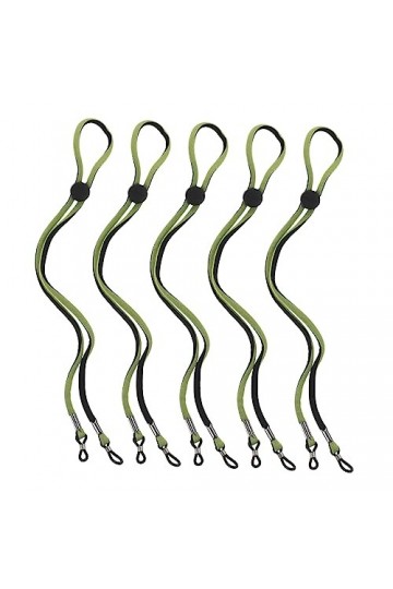 Healvian 5 Pièces Réglable Lunettes Cordon Lunettes De Soleil De Sport Lunettes Lanière De Lunettes Porte-Lunettes Sangle Lun