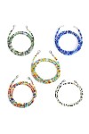 LIPIODOL 5Pcs Titulaire Chaîne Collier pour Masque Cordon de masque multifonctionnel avec chaîne de perles pour masque de vis