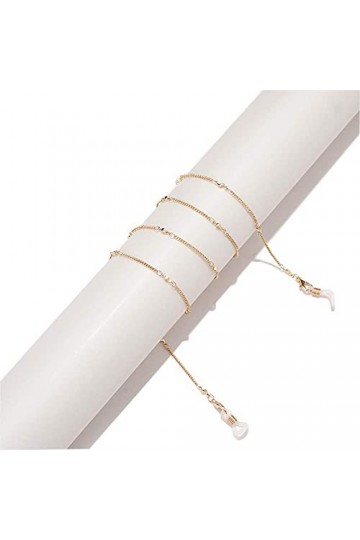 Firmoo Chaînes et Cordons Angle Anti-Dérapantes à Lunettes Ajustable Homme et Femme pour Lunettes anti Lumière Bleue,Lunettes