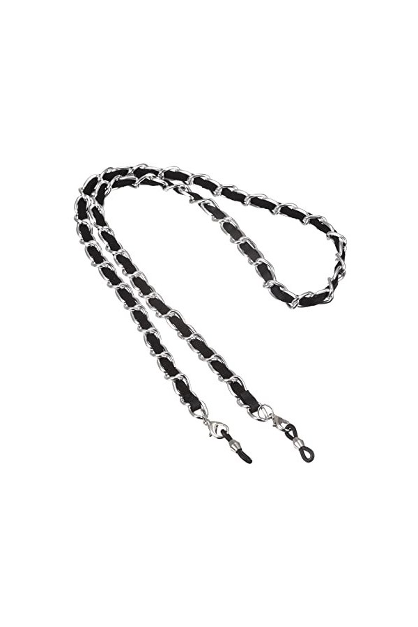 sourcing map Lunettes Titulaire Sangle Cordon, 30" Lunettes Soleil Ficelle Sangle Autour Cou Lunettes Chaîne Chapeau Sangle C