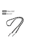sourcing map Lunettes Titulaire Sangle Cordon, 30" Lunettes Soleil Ficelle Sangle Autour Cou Lunettes Chaîne Chapeau Sangle C