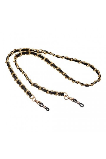 sourcing map Lunettes Titulaire Sangle Cordon, 30" Lunettes Soleil Ficelle Sangle Autour Cou Lunettes Chaîne Chapeau Sangle C