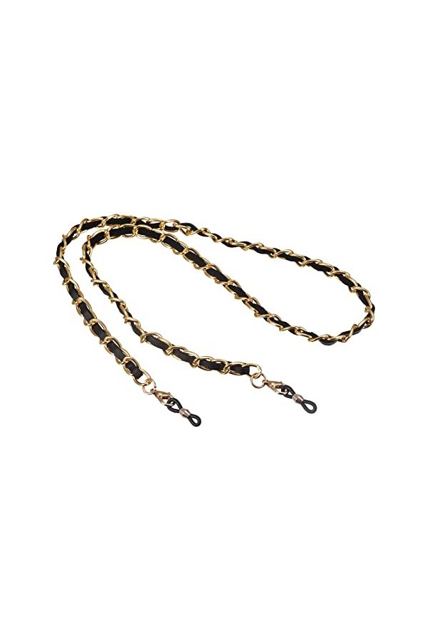 sourcing map Lunettes Titulaire Sangle Cordon, 30" Lunettes Soleil Ficelle Sangle Autour Cou Lunettes Chaîne Chapeau Sangle C