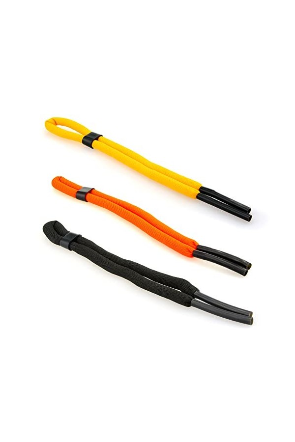 Edison & King Cordon à Lunettes Flottant en Multipack - Cordon à Lunettes de Sport - Disponible en Couleurs de signalisation 