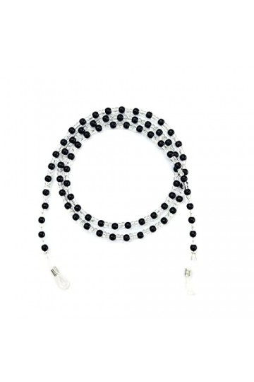 KEMUDO Longe de lunettes sangle de lunettes for femmes perle perles lunettes retenue élégant cordon porte-lunettes chaînes C