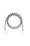KEMUDO Longe de lunettes sangle de lunettes for femmes perle perles lunettes retenue élégant cordon porte-lunettes chaînes C