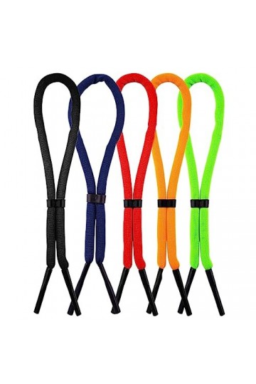 5 Pièces 34cm Sangle de Lunettes Flottant, Sangle de Lunettes Porte-Lunettes de Soleil Anti-perte Sangles de Lunettes pour Sp