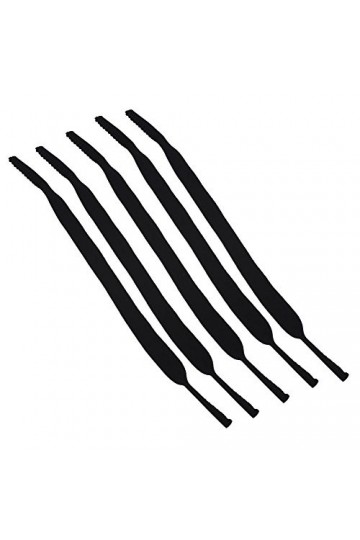 DeWin Lunettes de Sport Sangle Sangle de Cou élastique, 5 Pcs Lunettes de Sport Sangle de Retenue de Sangle Cordon Chaîne Tit