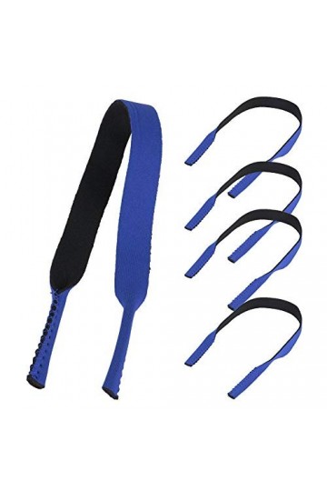 Tbest 5 Pack Sangle De Lunettes, Sangle Élaique De Retenue De Lunettes Lunettes De Sport Lunettes De Courroies De Cou Bande C