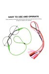 OSALADI Chaînes De Lunettes Pour Femmes Cordons De Lunettes Sangle De Lunettes De Soleil Sangle De Lunettes Flottante Quai Lu
