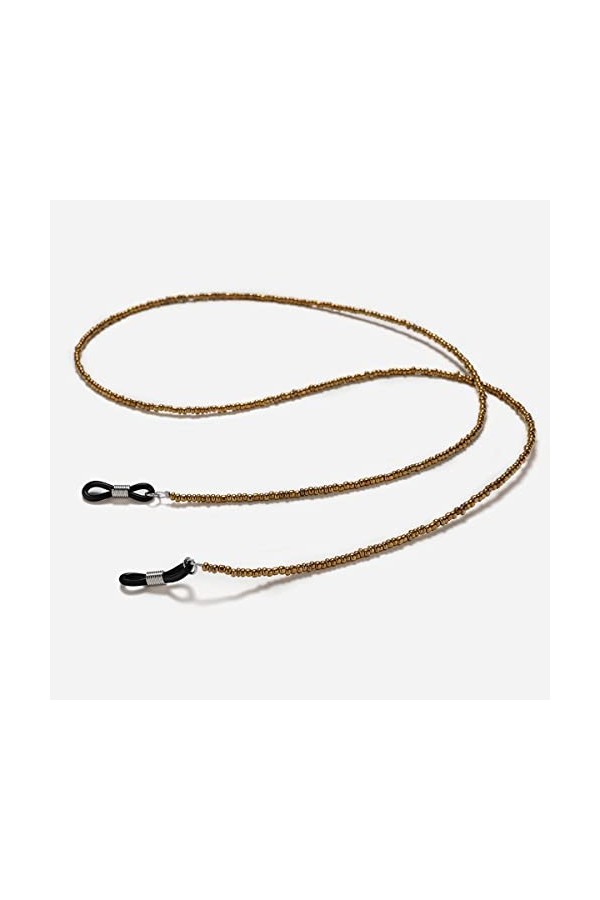 WEPINS Chaînes de lunettes Lanière de lunettes pour femmes Chaîne de cou colorée Perles Chaîne de lunettes élégante Support d