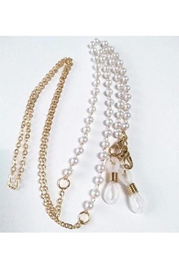 Réglable Perle Chaîne Lunettes Lanières Pour Femmes Mode Métal Lunettes De Soleil Chaînes Lunettes Cordon Titulaire Cou Sangl