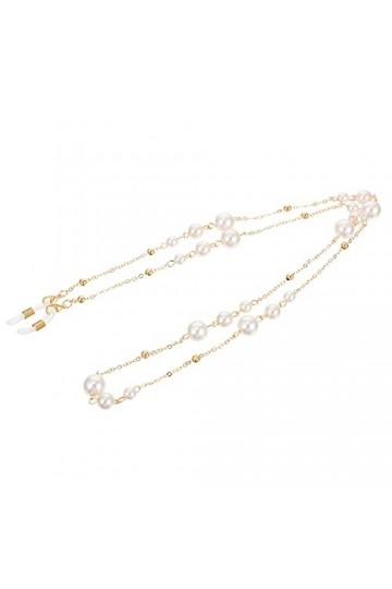 GALPADA 1 Pc Cintre Chaîne Chaînes Support de Retenue Décor en Métal Lunettes Cou pour Collier Lunettes Perle Femmes Perlé Lu