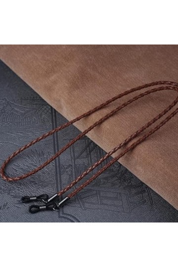 SOREZE Twists PU Cuir Corde Lunettes Multicolore Lunettes de Soleil chaîne Suspendue Femmes Hommes Lunettes de Lecture Cordes