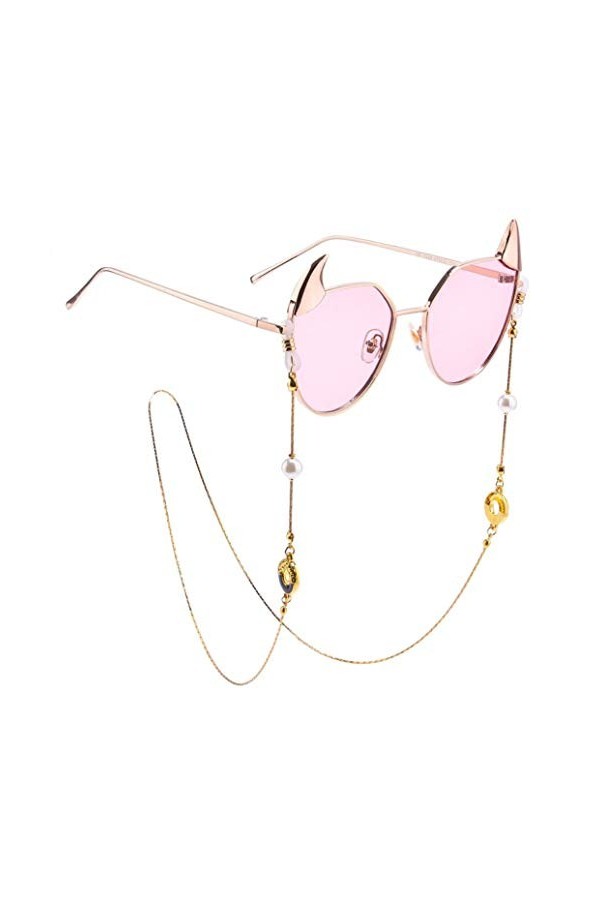 Chaînes de lunettes lunettes de soleil lunettes de lecture, lunettes de cou sangle cordons de chaîne de support de cordons de
