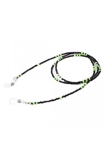 ZORZA Lunettes chaînes Sangle de Lunettes for Femmes rétro perlé Autour du Cou Sangle élégant Lunettes Cordon Color : Rouge,