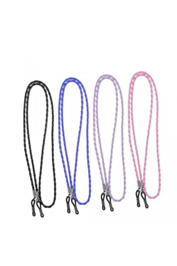 OSALADI 4 Pièces Porte-Lunettes Sangle Cordon Visage Couverture Oreille Extender Lunettes De Soleil Landyard Visage Bandanas 