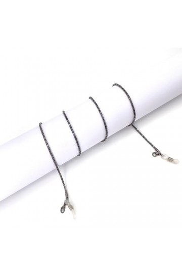 Anti-dérapant Lunettes Lanière Sangle en Métal Réglable Masque Visage Chaîne Cordon Anti-Perte Cou Sangle Cordes Titulaire