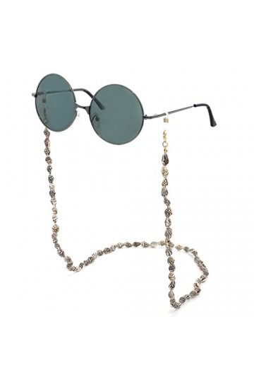 EVSER Chaînes de Lunettes de Cordon de Lunettes for Femmes Cordon de Lunettes élégant Color : Noir, Size : 1 