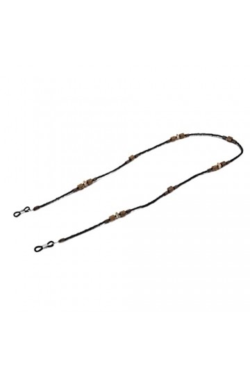 ZENYS Chaînes de Lunettes de Sangle for Femmes en Bois des Lunettes de Lunettes de Mode de Mode de Mode de Mode de Cordon de 