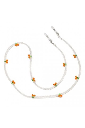 KEMUDO Chaînes sangle de lunettes for femmes perle perlée chaînes de masque anti-perte chaînes de support élégantes cordon de