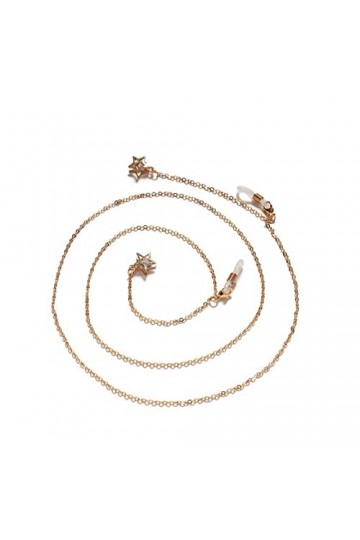 OMNIOF Chaînes de Lunettes de Lunettes for Femmes Pendentif en métal Lunettes de retenue Cordon de Lunettes de Mode Convient 