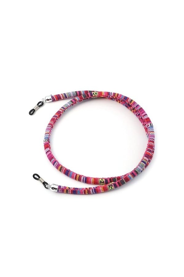 EVSER Chaînes de Lunettes de Lunettes for Femmes Larges chaînes de Porte-Lunettes de Mode Cordon Anti-Perte de Cou Color : C