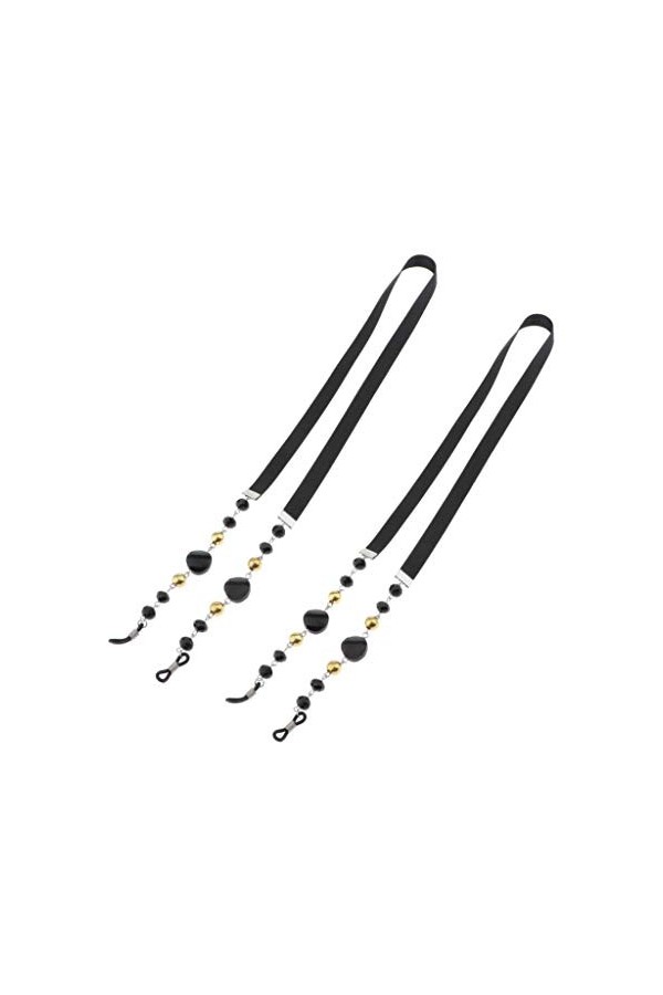 Seasaww Lot de 2 cordons de lunettes de soleil en cuivre de 64 cm pour femme