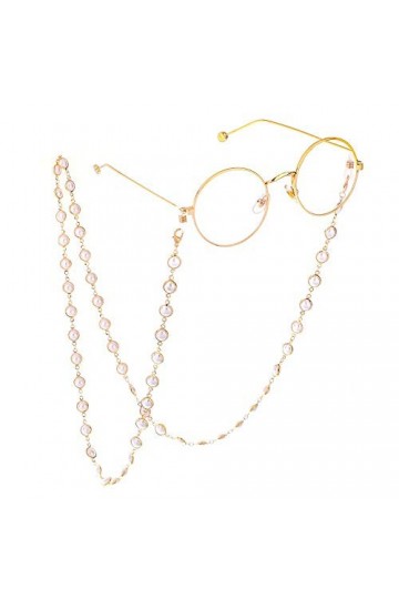 BHDCH Chaîne de Lunettes Chaîne De Lunettes Chaîne De Lunettes avec des Porte-Lunettes De Perle Lunettes De Vue Bretelles Lun