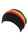 YOFO Bonnet Tricoté Homme Femme Casquette Rasta Reggae Hip-Hop Rap Chapeau Hiver