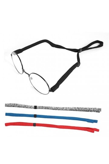 Healeved 4 Pièces Lunettes Corde Sport Lunettes Sangle Quai Lunettes De Soleil Pour Lunettes Chaîne Pour Lunettes Cou Sangle 