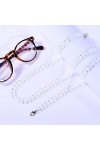 Couleur Acrylique Lunettes De Soleil Lunettes Chaîne pour Femmes Sangle Accrocher Spectacle Cordon Titulaire Lanières Été